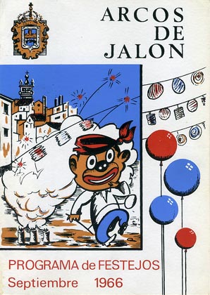 Fiestas patronales en honor al Cristo de la Buena Muerte 1966 Arcos de Jalón